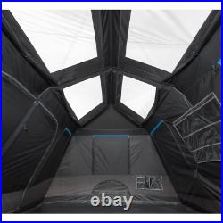 Ozark Trail 10-Person Dark Rest Instant Cabin Tent Polyester, Steel Gray