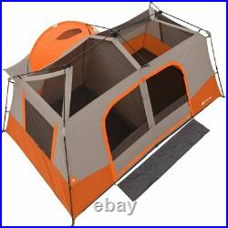 Ozark Trail 11-Person Instant Cabin with Private Room Orange WMT-141476A NEW