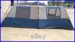 Ozark Trail 12 Person 2 Room Instant Cabin Tent with Screen Room