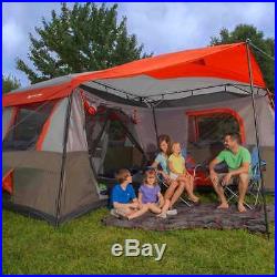 Ozark Trail 12 Person 3 Room Outdoor Family Travel Camping Instant Tent Cabin