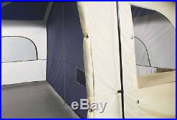 Ozark Trail 12-Person Cabin Tent With Screen Porch And Multiple Storage Pockets