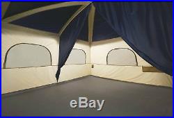 Ozark Trail 12-Person Cabin Tent With Screen Porch Camping Hiking New Outdoor FS