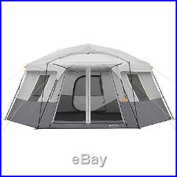 Ozark Trail 12 Person Capacity Outdoor Camping Hexagon Instant Cabin Tent