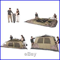 Ozark Trail 13 X 9 Instant Cabin Tent With Realtree Xtra Camo Sleeps 8