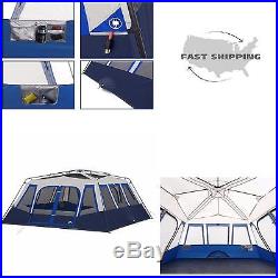 Ozark Trail 14 Person 2 Room Instant Large Camping Tent Family Outdoor NEW