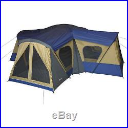 Ozark Trail 14-Person 4-Room Base Camp Tent with 4 Entrances Top Quality