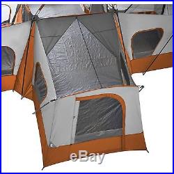 Ozark Trail 14 Person Cabin Tent 3 Room Family Outdoor Camping Shelter Gear Camp