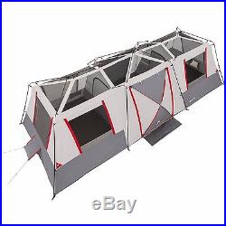 Ozark Trail 15 Person 3 Room XL Tent Instant Large Cabin Split Base Plan Camping