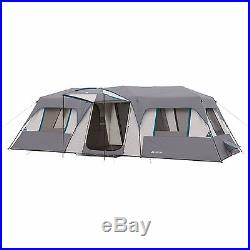 Ozark Trail 15-Person Instant Split Plan Cabin Family Large Tent Camping TealGra
