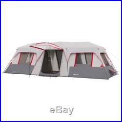 Ozark Trail 15-Person Split Plan Instant Cabin Easy Setup 3 Room Camping Tent