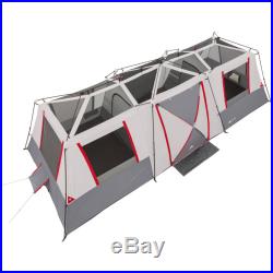 Ozark Trail 15-Person Split Plan Instant Cabin Easy Setup 3 Room Camping Tent