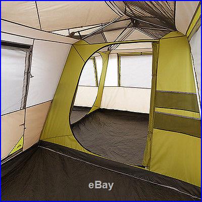 Ozark Trail 16' x 16' Instant Cabin Tent, Sleeps 12, Brown