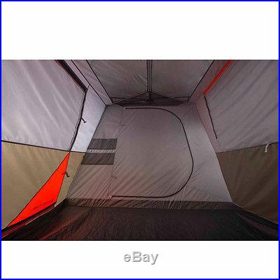 Ozark Trail 16' x 16' Instant Cabin Tent, Sleeps 12, Brown