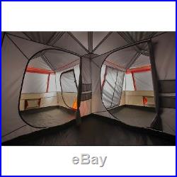 Ozark Trail 16x16 Instant Cabin Tent Dome Shelter with Rainfly Sleeps 12 Camping