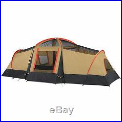 Ozark Trail 3-Room Tent 10-Person Outdoor Vacation Cabin Camping Family Hiking
