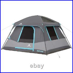 Ozark Trail 6-Person Dark Rest Cabin Tent withSkylight Ceiling Panels