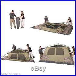 Ozark Trail 8 Person 2 Room Instant Cabin Tent Large Outdoor Camping Realtree