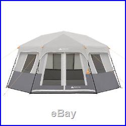 Ozark Trail 8-Person Instant Hexagon Cabin Tent Camping Rainfly Hiking Outdoor