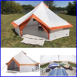 Ozark Trail 8 Person Large Yurt Tent Family Camping Outdoor Hiking Easy Setup