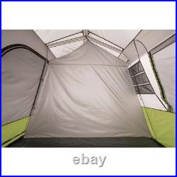 Ozark Trail 9Person 2Room Instant Cabin Tent With Screen Room Family Camping Tents