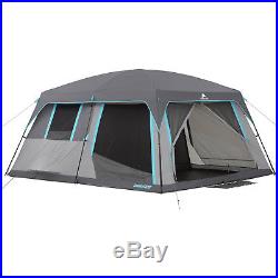 Ozark Trail Cabin 12 Person Tent 14' x 12' Half Dark Rest 2 Room Hiking Camping