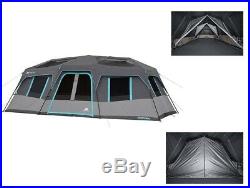 Ozark Trail Cabin Tent 20 X 10 Instant Dark Rest Sleeps 12 Trail Person Large