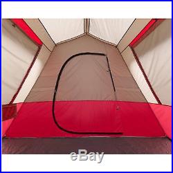 Ozark Trail Instant Cabin Tent 3 Room 15 Person Family Camping Extra-Tall