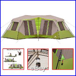 Ozark Trail Large 8 Person 3 Room Instant Cabin Tent Family Camping Outdoor Camp