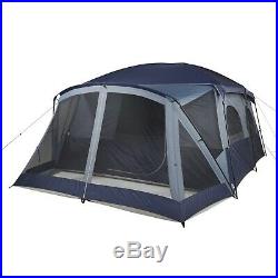 Ozark Trail Outdoor 12-Person 2-Room Cabin Tent withScreen Porch and 2 Doors