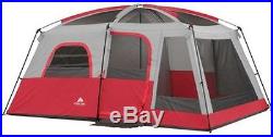 Ozark Trail Tent 10 Person 2 Room Cabin Rainfly Waterproof Camping Hiking Family
