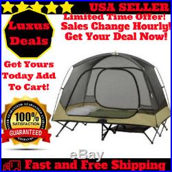 Ozark Trail Two-Person Padded Cot Sleeping Tent All Season Outdoors Camping NEW