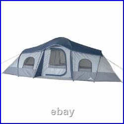 Ozark Trail WMT9224A 10 Person Cabin Tent with Two Side Entrance