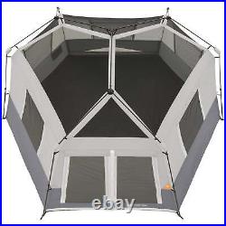 Ozark Trail WMT-151380 8-Person Instant Hexagon Cabin Tent Gray