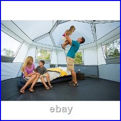 Ozark Trail WMT-151380 8-Person Instant Hexagon Cabin Tent Gray