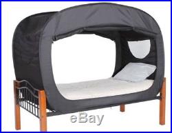 POP UP BED TENT / PRIVACY ROOM TENT TWIN Size (BLACK)(FREE SHIPPING)