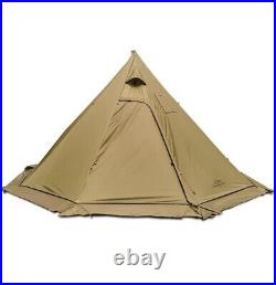 PRESELF 3 Person Lightweight Tipi Hot Tent T1 Large