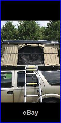 Pop Up ABS Hard Shell Camping Car/Truck/Suv/Van Roof Top Tent FREE shipping