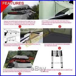 Pop Up ABS Hard Shell Overlander Camping Car/Truck/Suv/Van Roof Top Tent