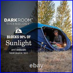 Pop-up 2-Person Camp Tent with Dark Room Technology