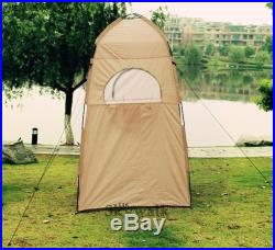 Portable Camp Shower Tent Shelter Camping Hiking Outdoor Bathroom Bathing New