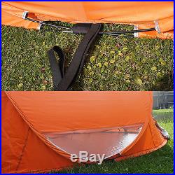 Portable Orange Easy & Quick Setup Pop Up Camping Hiking Instant Tent CRAZY SALE