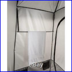 Portable Pop Up Tent Bathroom Toilet Instant Changing Shower Room Camping Solid