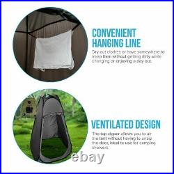 Portable Pop Up Tent Outdoor Camping Toilet Shower Instant Changing Privacy Room