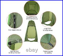 Portable Pop Up Tent Outdoorshower Changing Privacy Room + 5l Camping Toilet