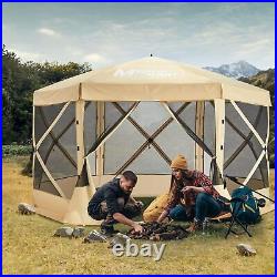 Portable Screen House Room Pop up Gazebo Outdoor Camping Tent with Carry Ba