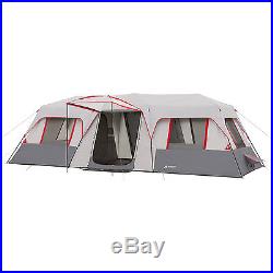 Professional 15 Person Cabin Camping Large Tent 3 Room Family Split Ozark Trail