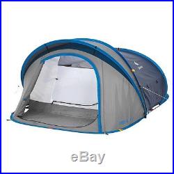Quechua 2 Seconds XL AIR II, 2 Man Waterproof Pop Up Camping Tent (Blue)