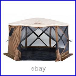 Quick-Set Escape 11x11 ft. Sky Camper Portable Gazebo Canopy Shelter with Floor