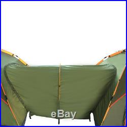 Qwest Automatic Instant Pop Up Camping Double Tent Shelter with Passageway Green