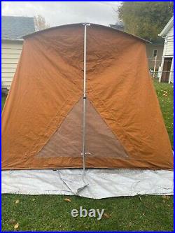 RARE Vintage Coleman CLASSIC 11' X 10' Springbar Canvas Tent Model 8481B840